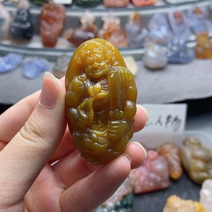 【闪购商品】未镶嵌吊坠定制玛瑙