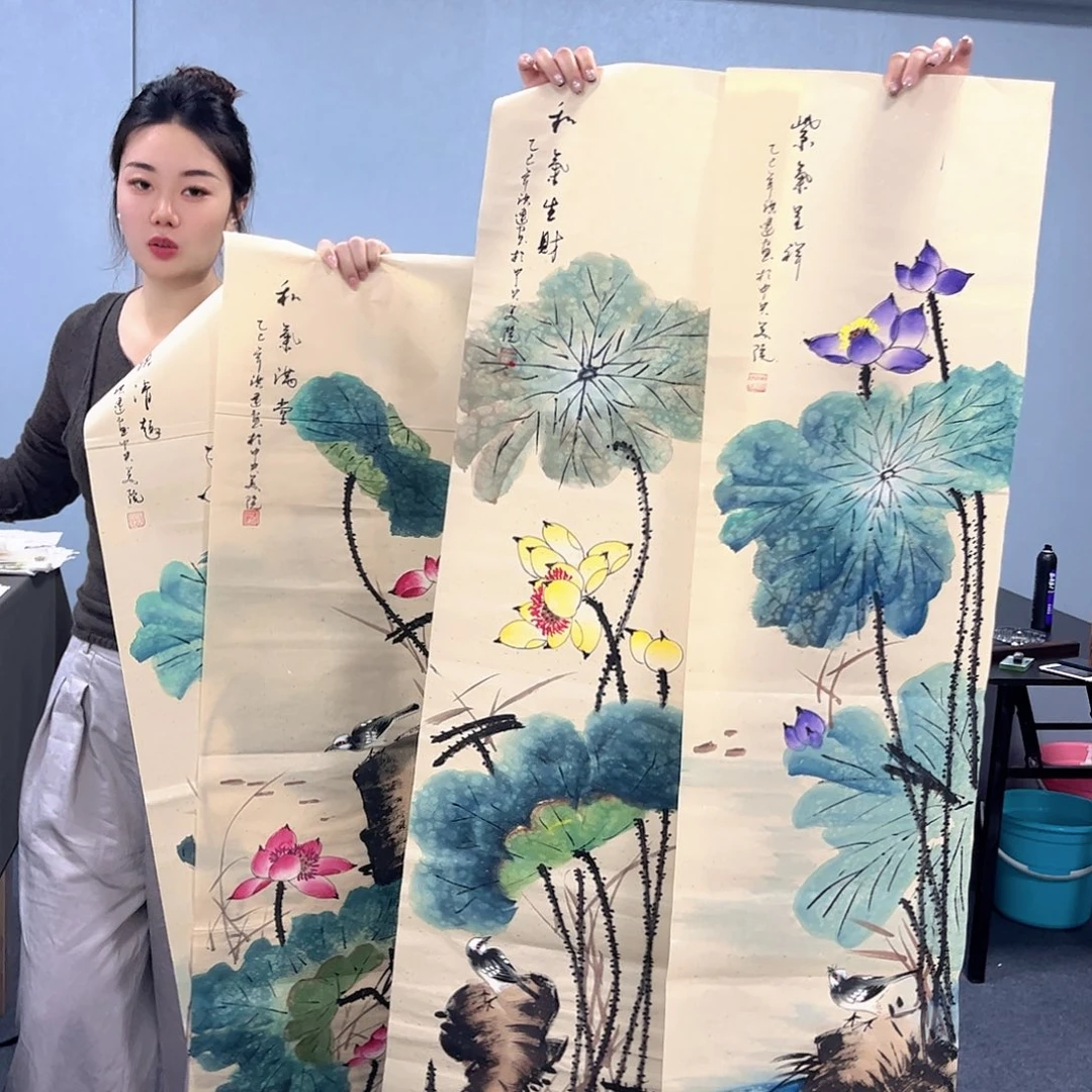 国画国画老师作品