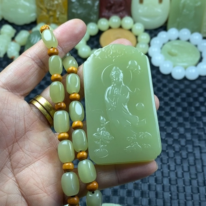 昆仑料观音牌一套