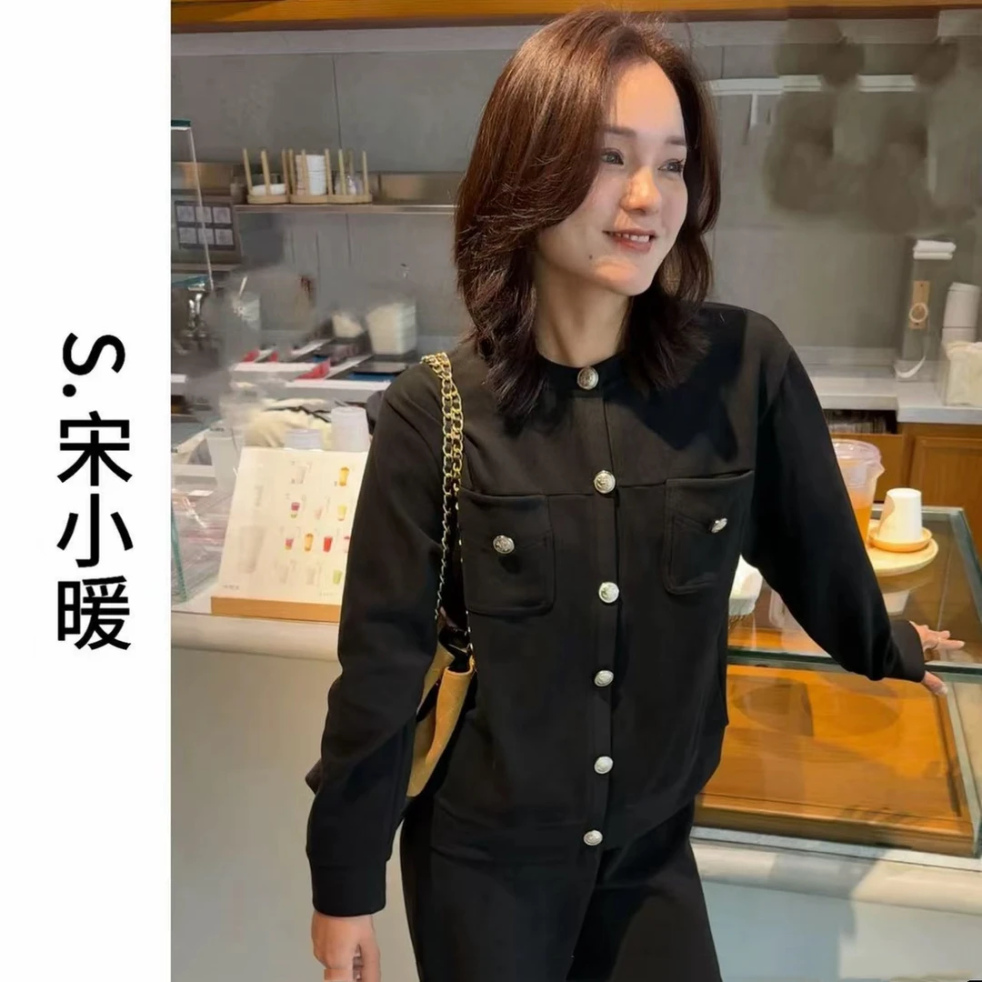 【S.宋晓暖】秋冬新款睡衣外穿家居服气质时尚小香风运动套装SXN017