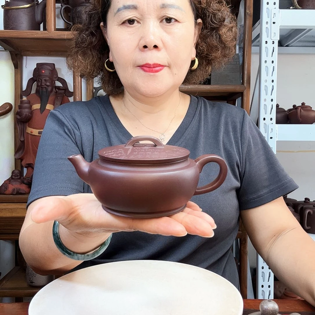 茶壶紫砂其*紫砂壶泡茶