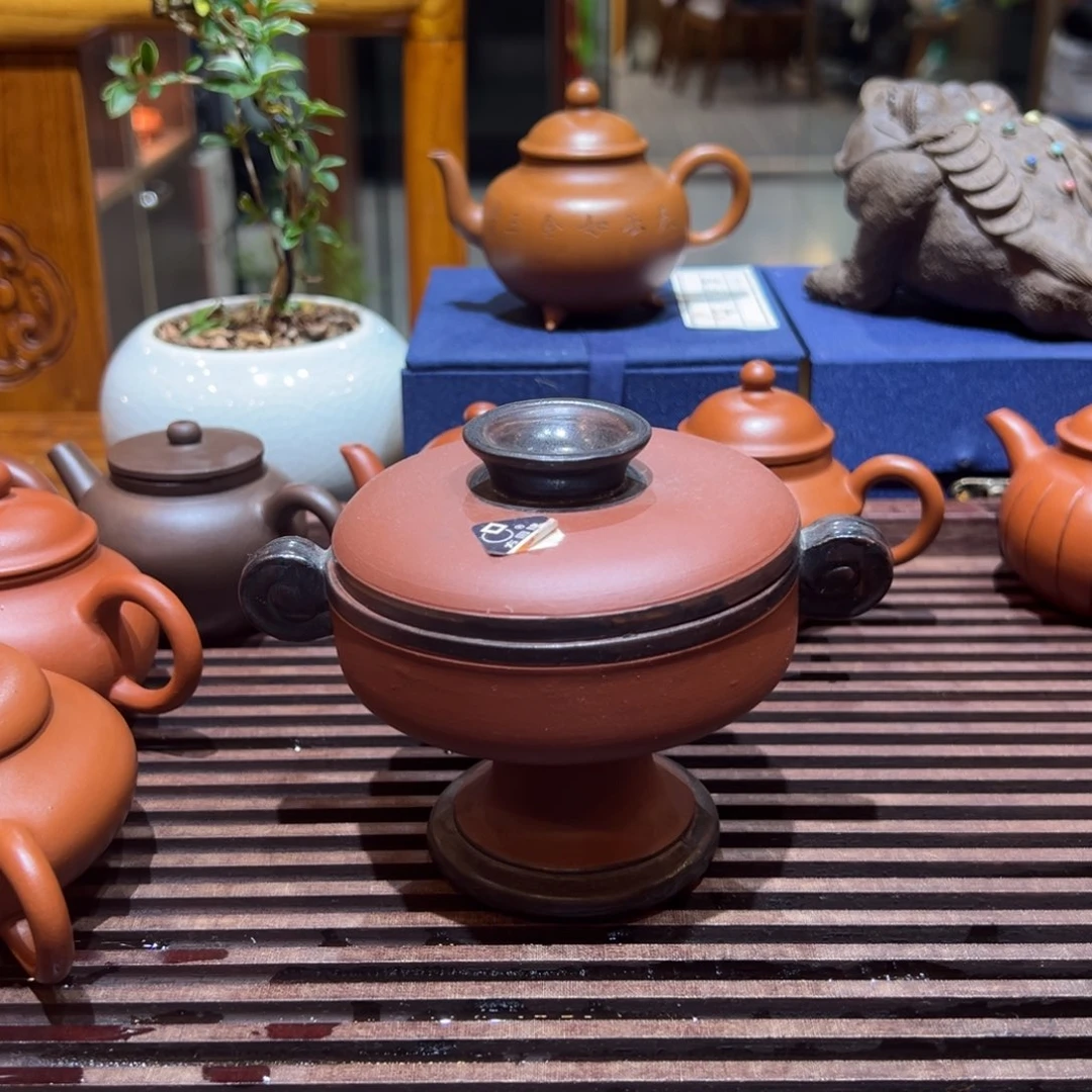 壶承紫砂紫砂一厂茶叶罐