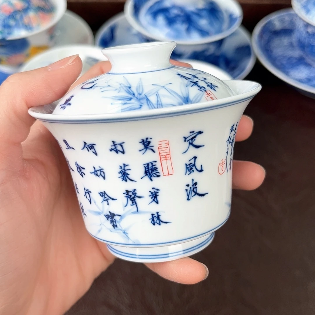 手绘高温瓷器瓷器