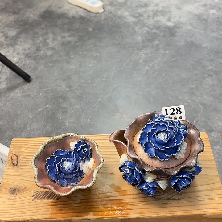 山泉造物手工制作柴烧128一套