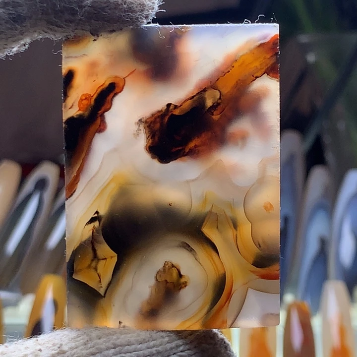 玛瑙/玉髓颈饰未镶嵌107