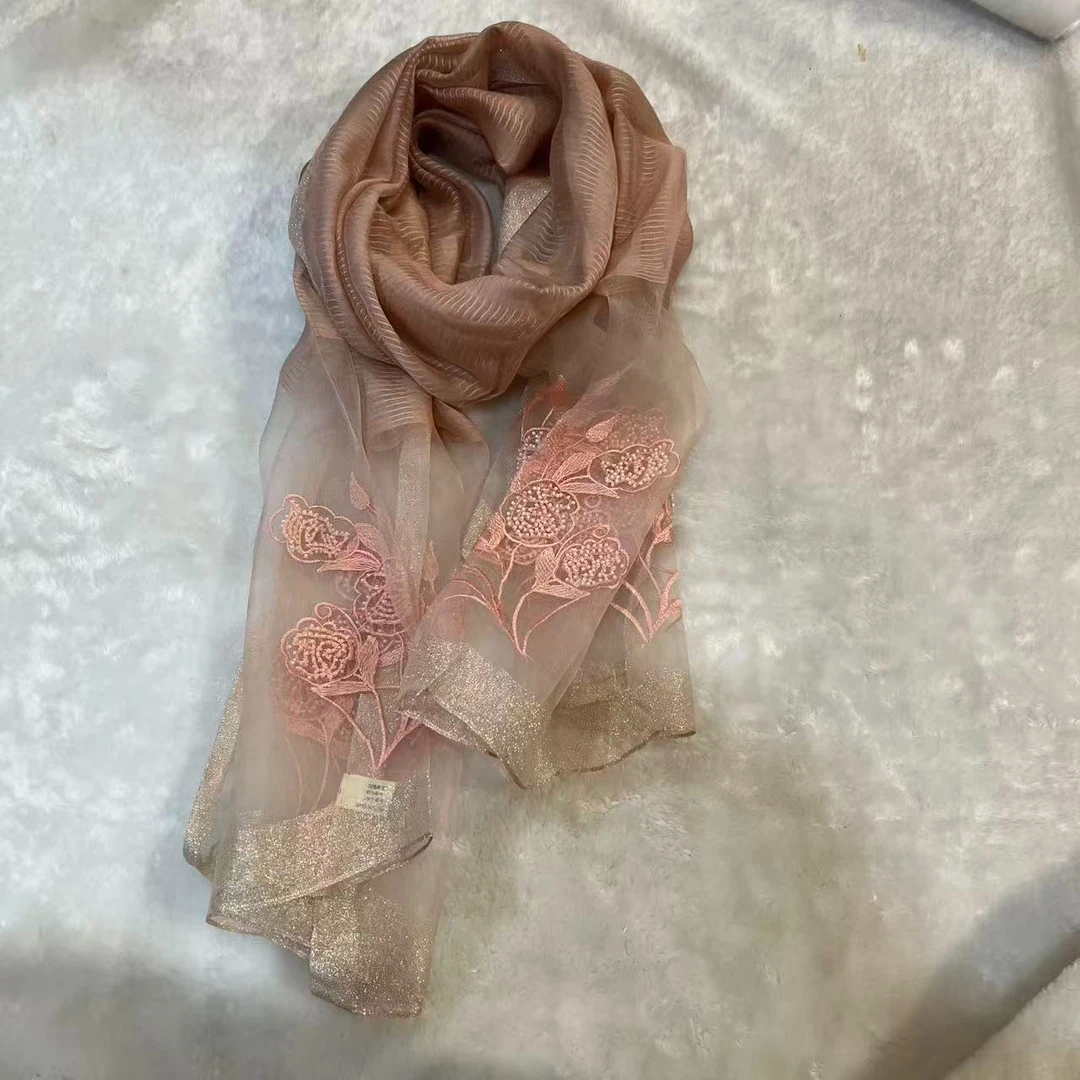 新款定制披肩围巾女士丝巾27