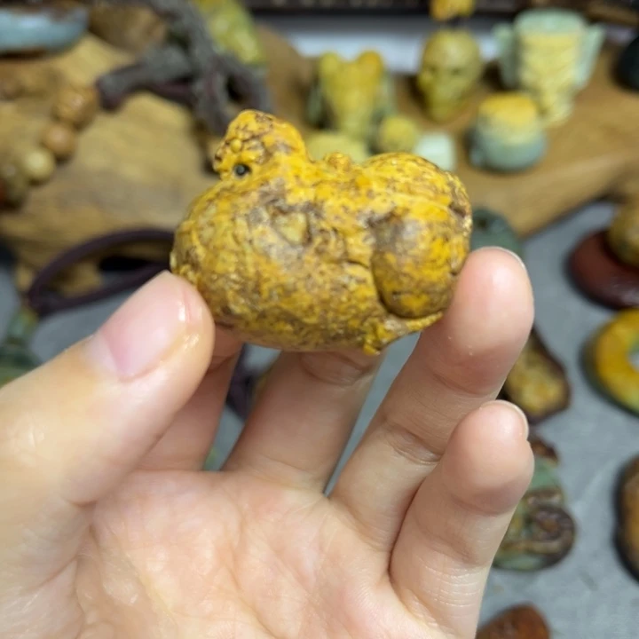 岫岩河磨玉（透闪石质玉）未镶嵌挂件