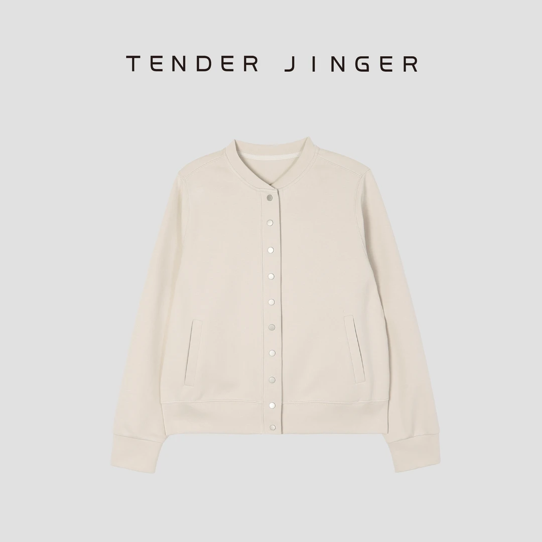 Tender Jinger设计感百搭减龄棒球服外套T51SZS80238