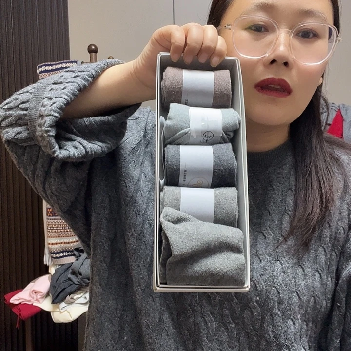 山羊绒袜子五双88888888