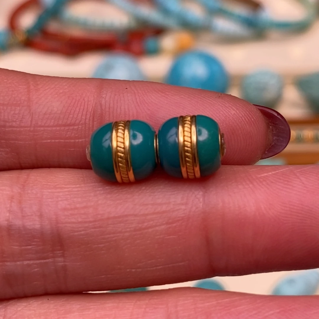 绿松石珠宝奇石未镶嵌