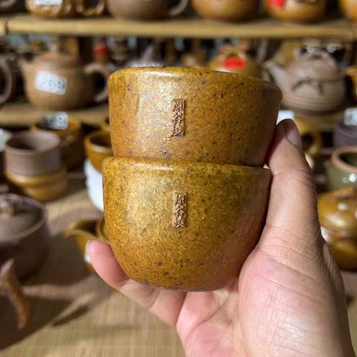 缸100 毫升原谷烧高温粗瓷