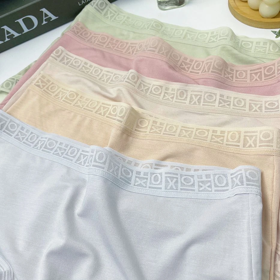 中腰四季轻柔裸感蕾丝透气舒适无痕包臀女士女童大码三角裤性感