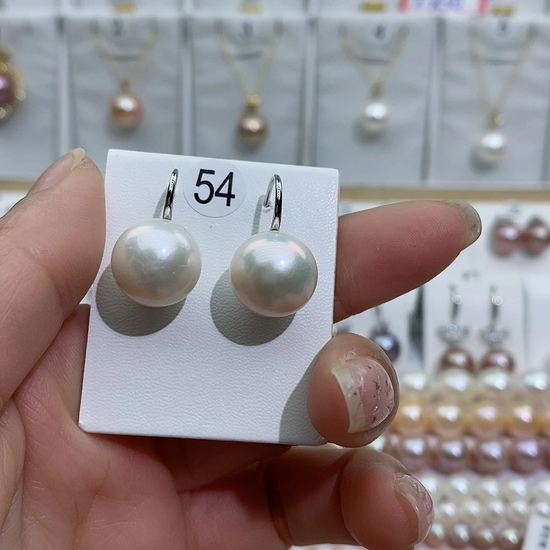 淡水珍珠吊坠(赠链)银S925镶嵌晴**