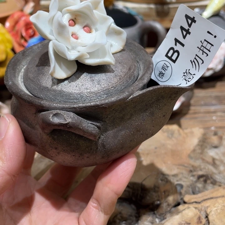 手工制作陶瓷茶具茶杯青蛙