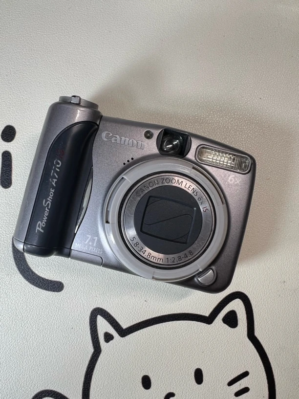 9新 Canon/佳能 A710is 710w6x 少镜头圈 沈月同款 二手no退换