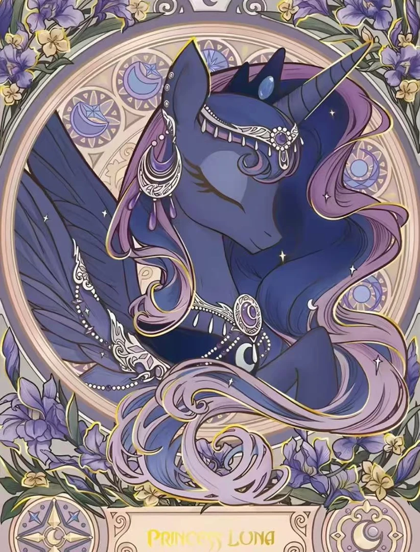 【欧欧小马】大转盘摇摇乐/欧气好运+1-生日贺卡-收藏卡牌-送朋友