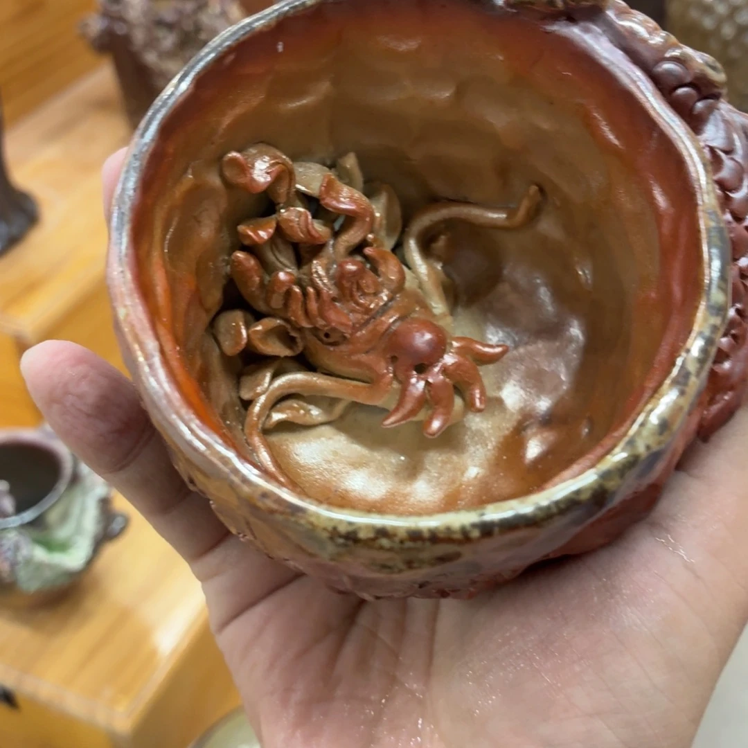 看***鲤陶园柴烧精品高货50