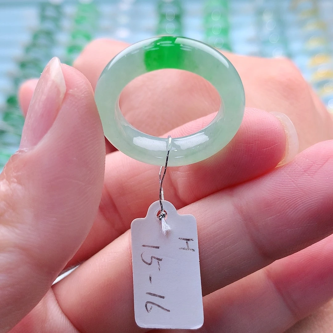 未镶嵌戒指翡翠A货缅甸翡翠