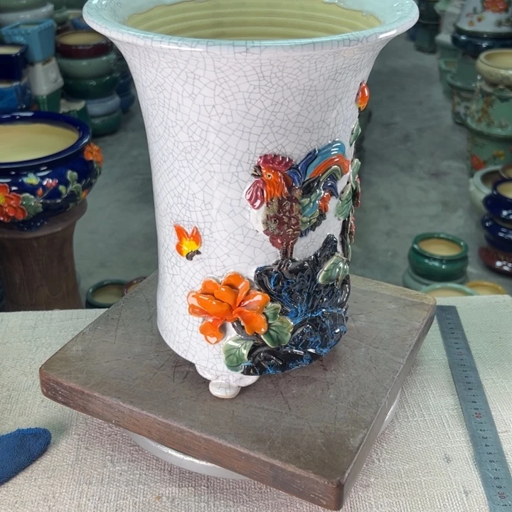 泳坤堂石湾盆陶瓷