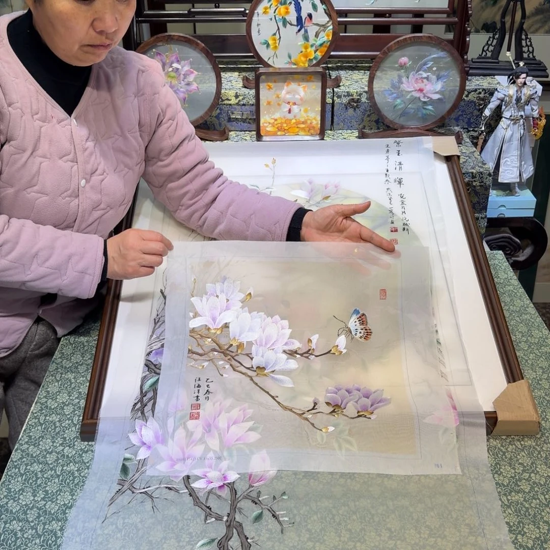 刺绣手工苏绣工艺精品