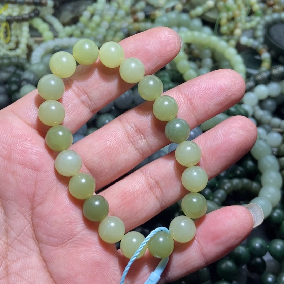 和田玉（糖玉）未镶嵌手链