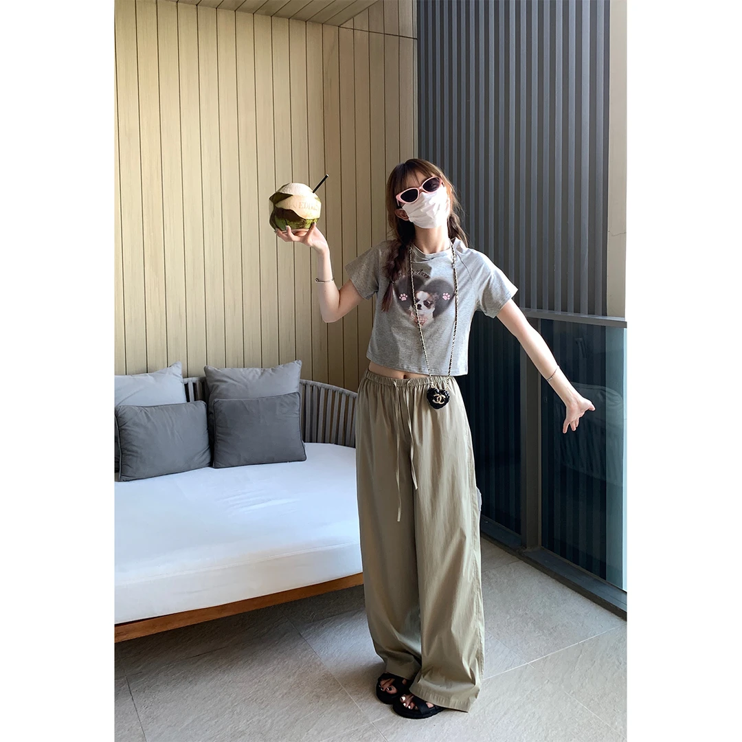 断码捡漏 Leisure Party假日涂鸦印花tee合集卡通字母短袖-195