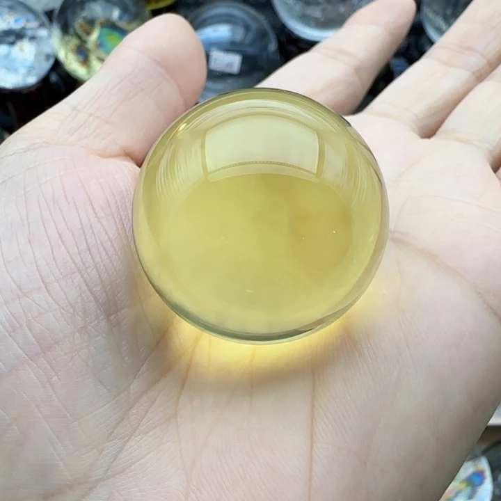 觀***海水晶未镶嵌珠宝半成品A28（3.4公分净体