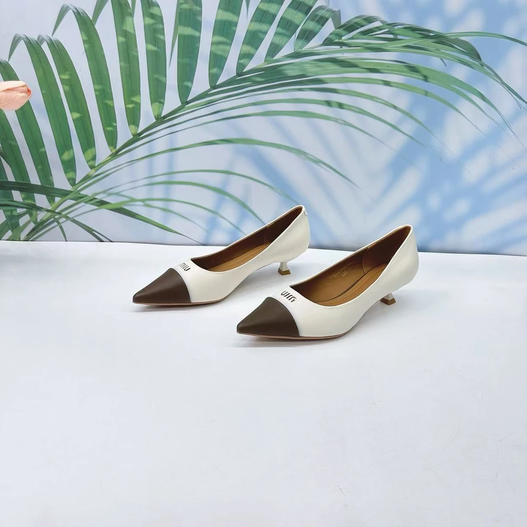 小强家女鞋 芽儿家新款百搭女单鞋（Y129-48-3）（W34CYV2656814）