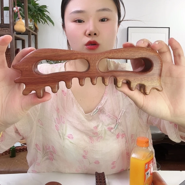 红檀木双孔推板二等品