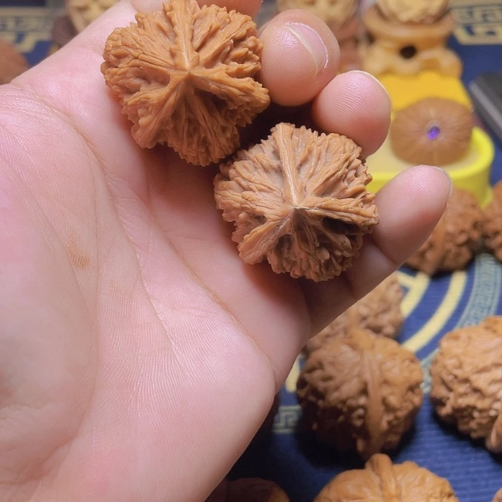 吊坠文玩核桃35全品御龙粗筋三棱