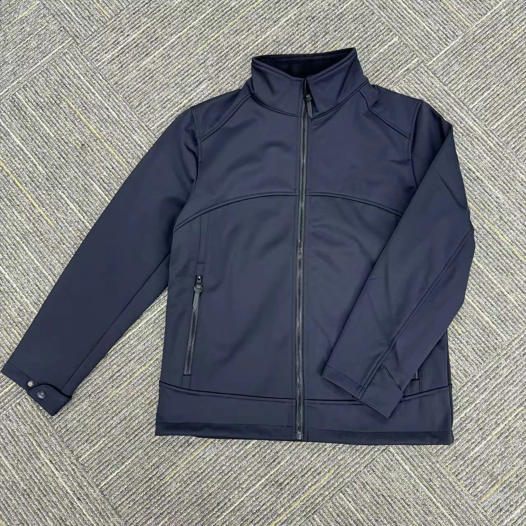 【甲哥】普先生的男士黑色立领拉链外套