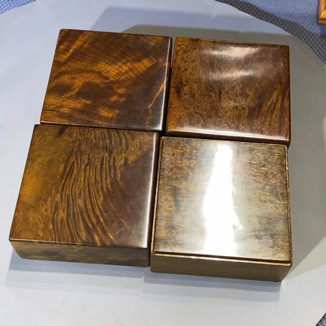 城***主楠木金丝楠木乌木手串盒4盒