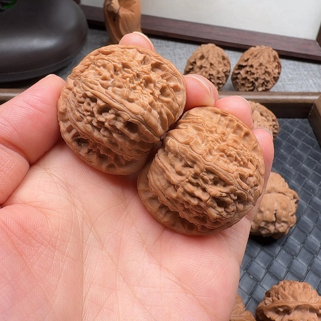 文玩核桃吊坠全品球白39