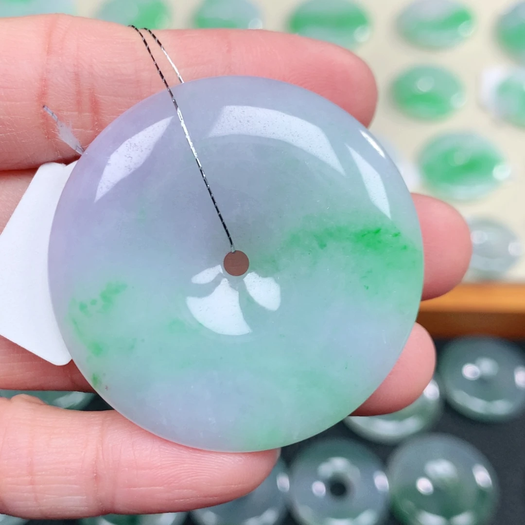 翡翠未镶嵌颈饰43-6.9