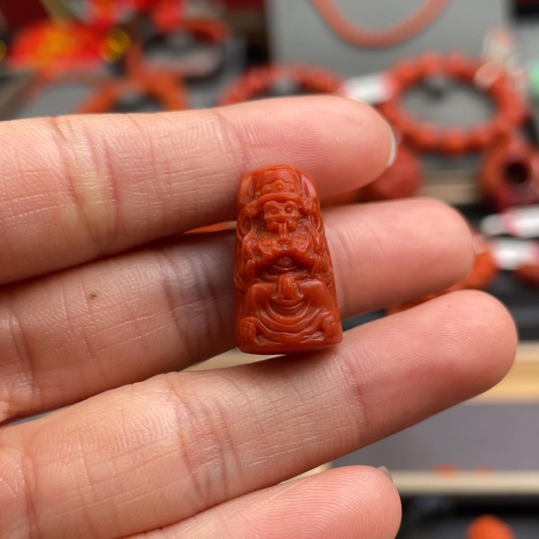 南红玛瑙雕刻未镶嵌