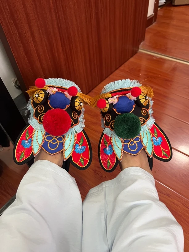 （认真的徒步爱好者-25年）千层底布鞋，单鞋金蝉鞋贴胶底啦！