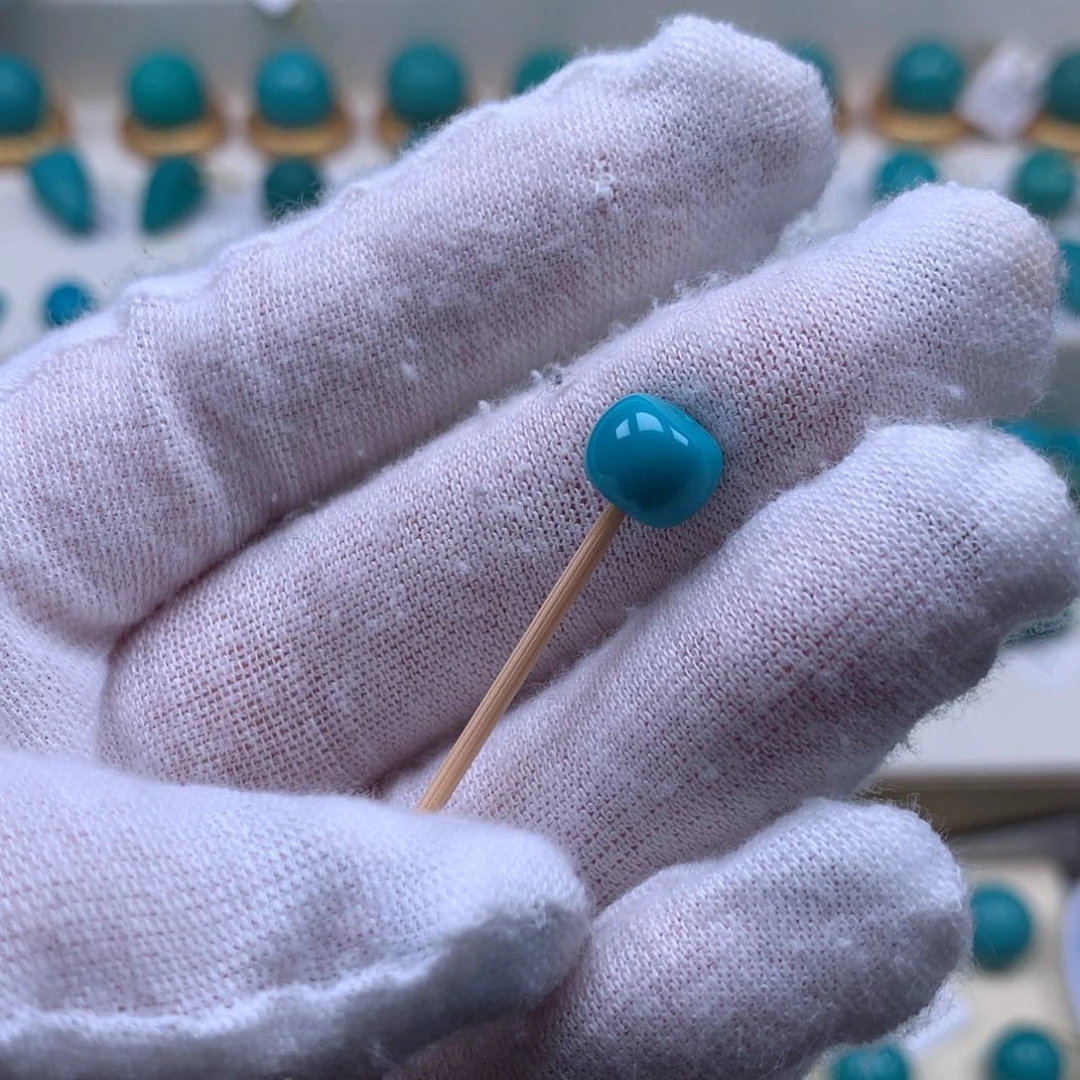 未镶嵌绿松石珠宝奇石A***s