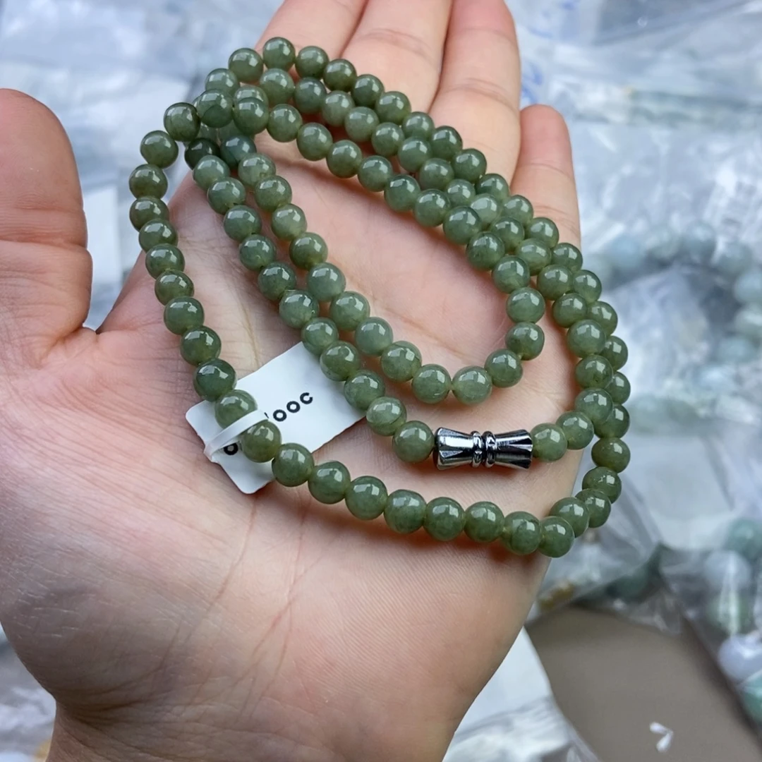 翡翠未镶嵌手链翡翠