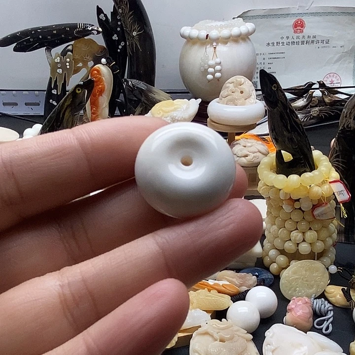 非金属贝壳平安扣