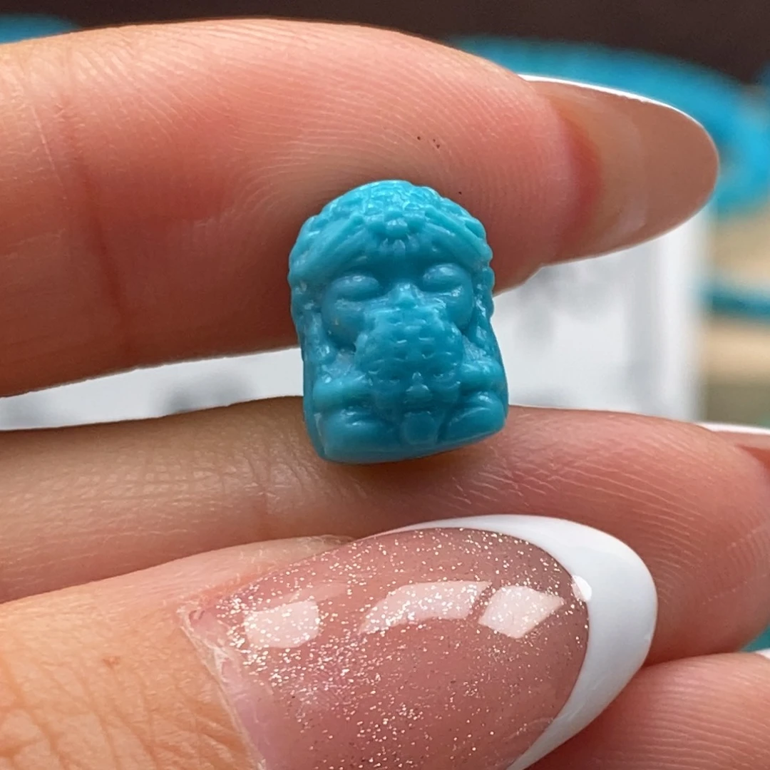 未镶嵌绿松石挂件