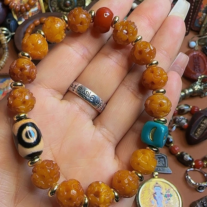 泥塑果*谢谢，扎西德勒