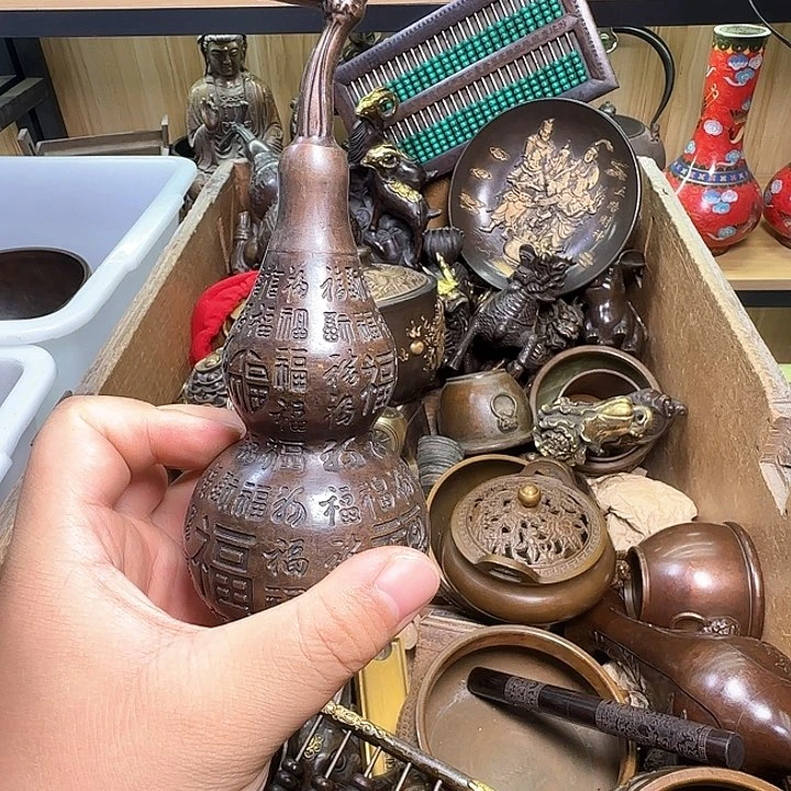 铜器办公室茶室摆件