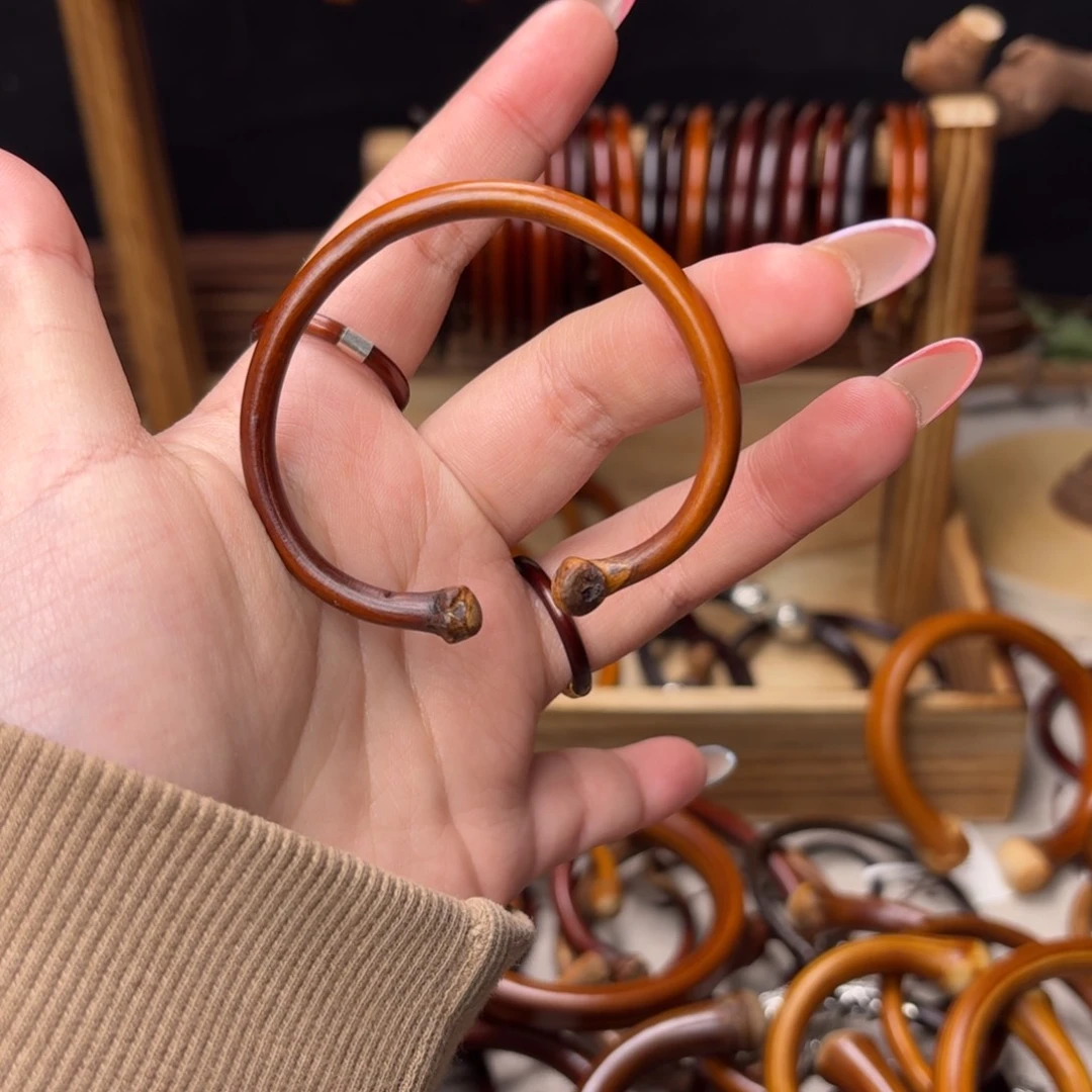 藤类手串/手链贾*文鸡血藤微瑕