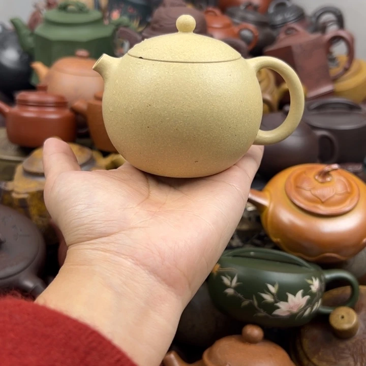 紫砂茶壶底部泡 盖磕碰