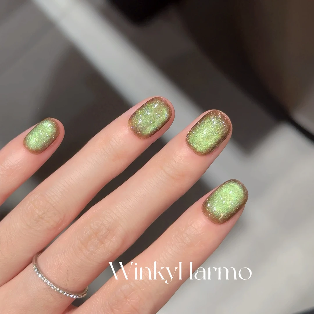 萤虫之森 温涵 预售 哇擦么 新甲型 此度 短椭圆手工穿戴甲10片