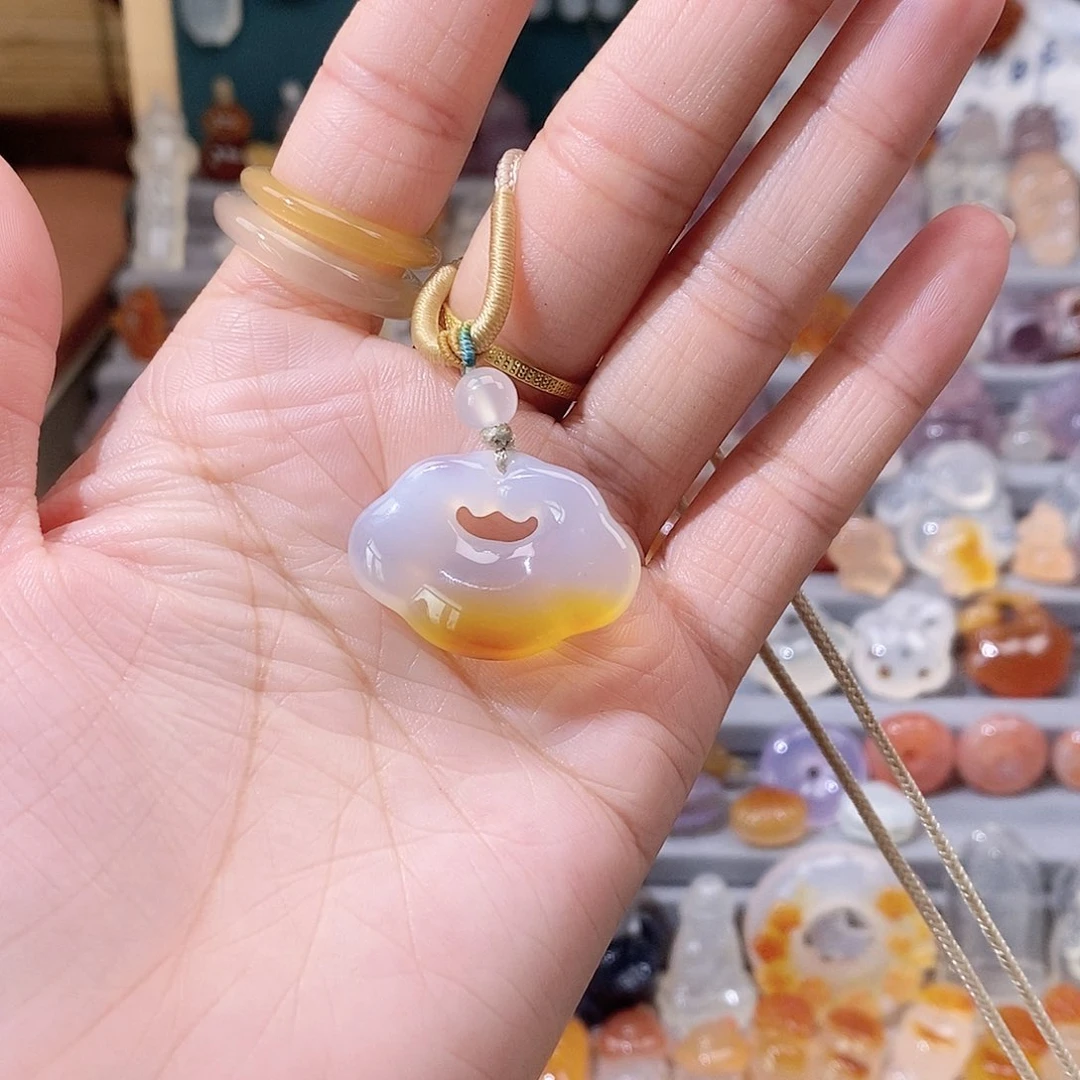 未镶嵌吊坠玛瑙/玉髓