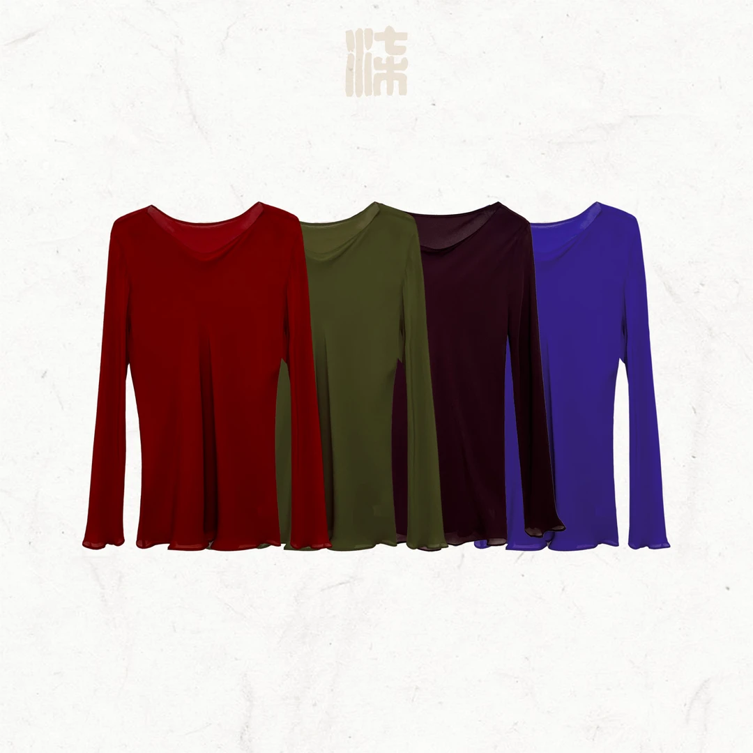 【5.1】柒熹坊· 秋小姨推荐 节日限定纯色蕾丝打底