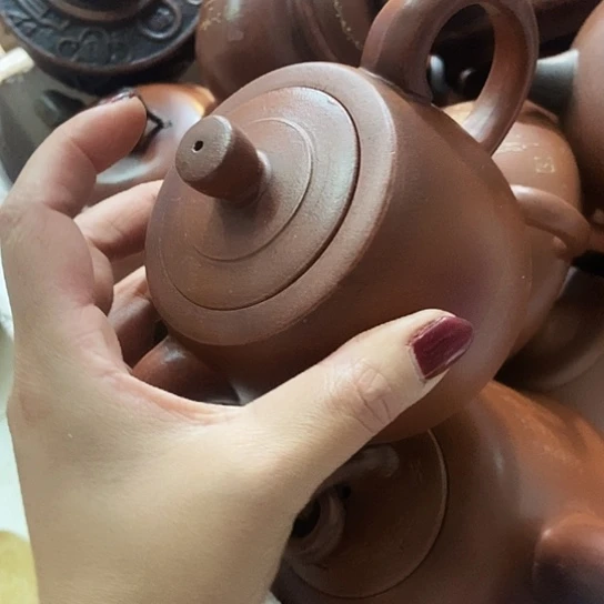全手工制作宜兴紫砂壶