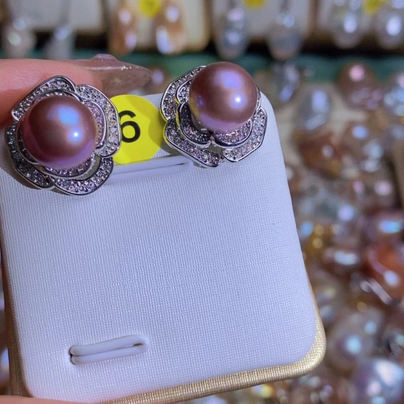 【闪购商品】淡水珍珠天然淡水珍珠合金