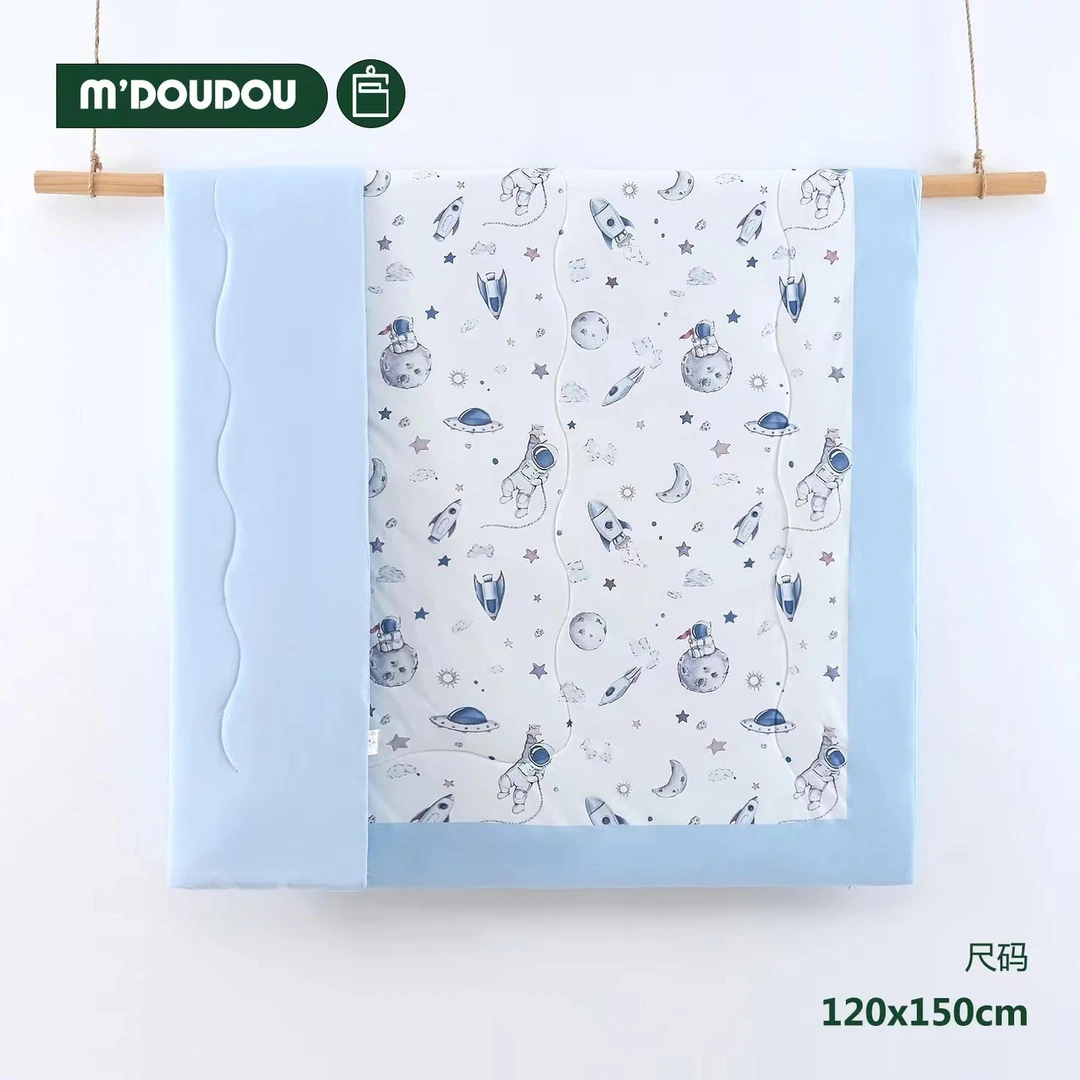 【现货秒发】儿童牛奶棉卡通夏凉被D-24X001